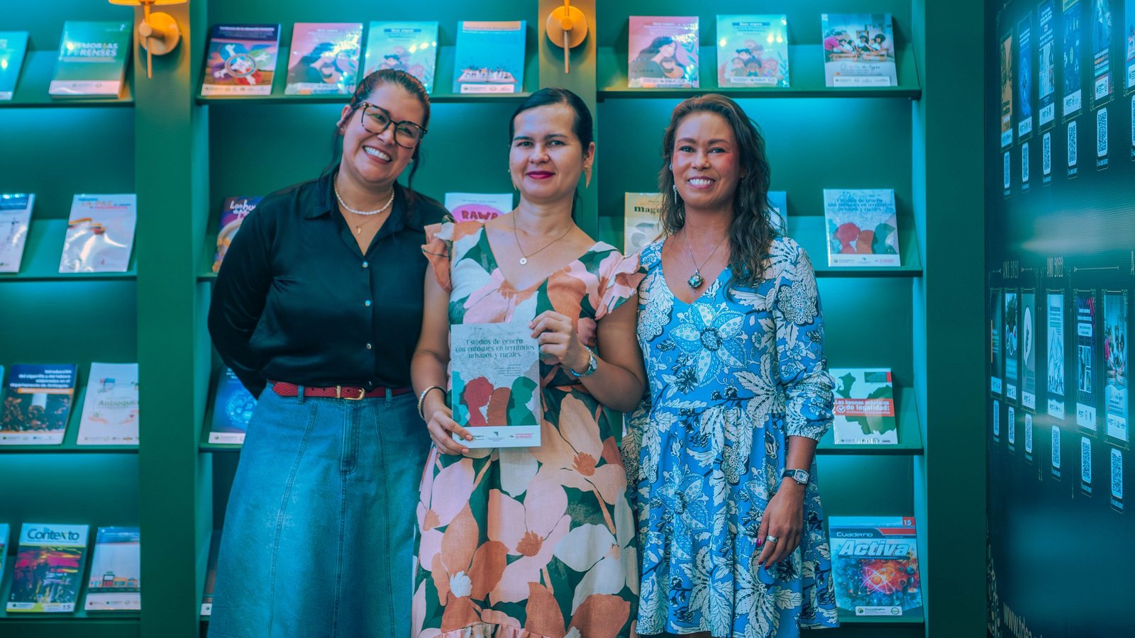 Obra sobre mujeres y territorio es presentada en la 19.ª Fiesta del Libro