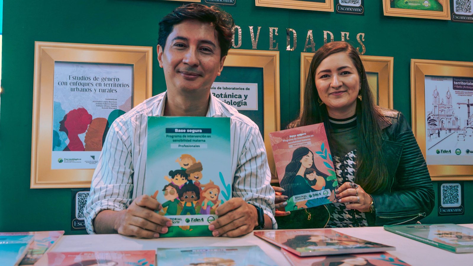 Base segura, dos textos con sello TdeA que ayudan a potenciar la sensibilidad materna