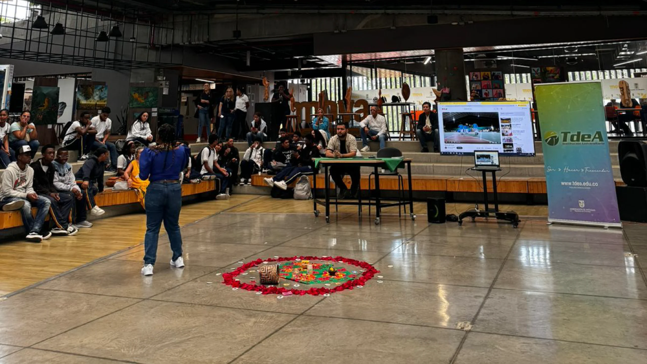 El TdeA en piloto de la Feria de Educación Superior Étnica